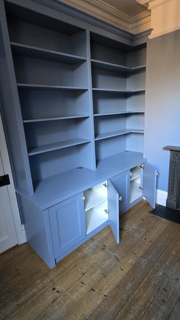 carpenter bookcases made